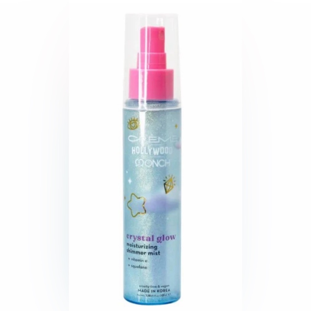 The Crème Shop Crystal Glow Moisturizing Shimmer Mist